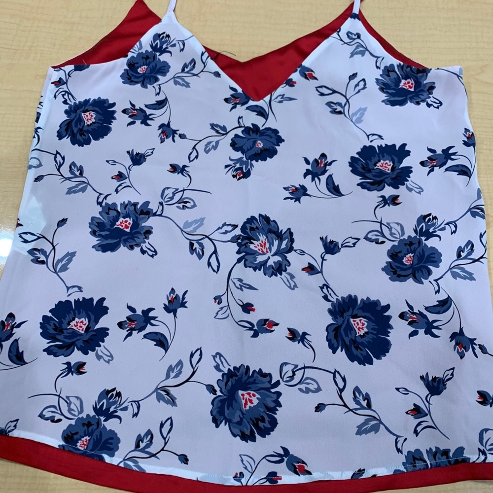 White House Black Market Reversible Tank Top